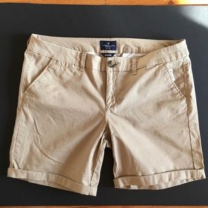 American Eagle Bermuda Stretch Shorts